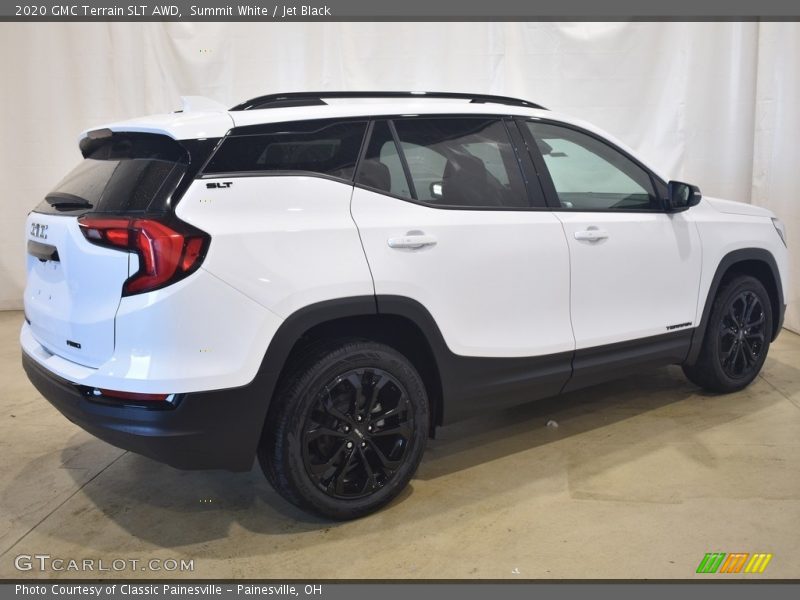 Summit White / Jet Black 2020 GMC Terrain SLT AWD