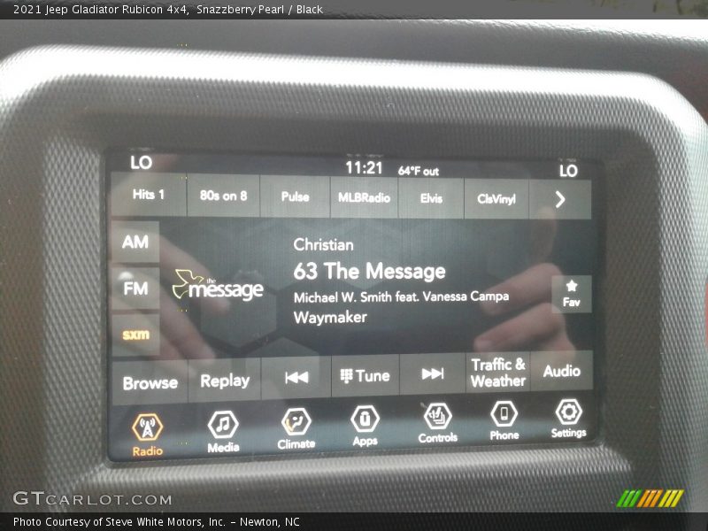 Snazzberry Pearl / Black 2021 Jeep Gladiator Rubicon 4x4