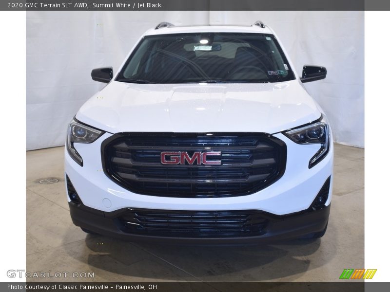 Summit White / Jet Black 2020 GMC Terrain SLT AWD