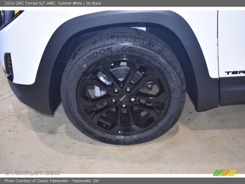 Summit White / Jet Black 2020 GMC Terrain SLT AWD