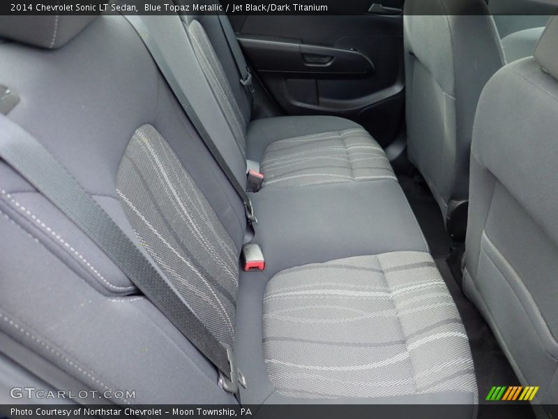 Blue Topaz Metallic / Jet Black/Dark Titanium 2014 Chevrolet Sonic LT Sedan