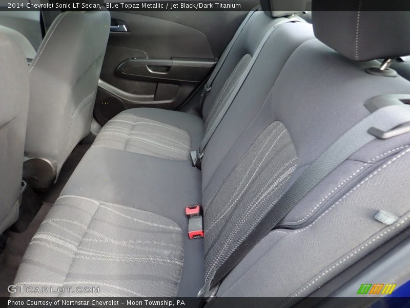 Blue Topaz Metallic / Jet Black/Dark Titanium 2014 Chevrolet Sonic LT Sedan