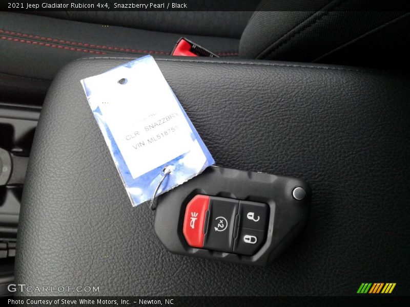 Snazzberry Pearl / Black 2021 Jeep Gladiator Rubicon 4x4