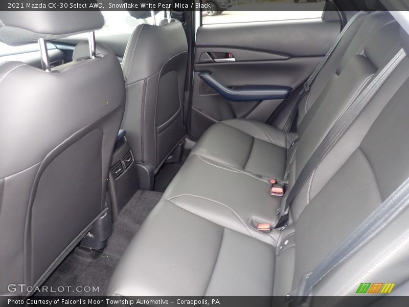 Snowflake White Pearl Mica / Black 2021 Mazda CX-30 Select AWD