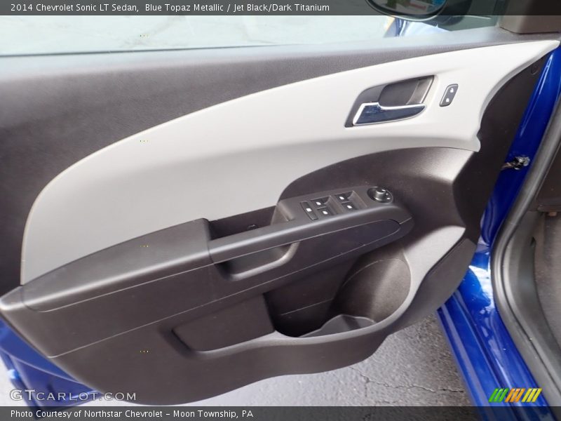 Blue Topaz Metallic / Jet Black/Dark Titanium 2014 Chevrolet Sonic LT Sedan