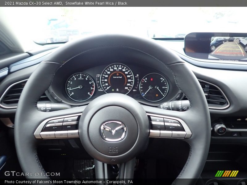 Snowflake White Pearl Mica / Black 2021 Mazda CX-30 Select AWD