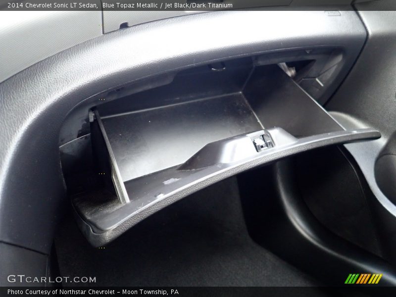 Blue Topaz Metallic / Jet Black/Dark Titanium 2014 Chevrolet Sonic LT Sedan