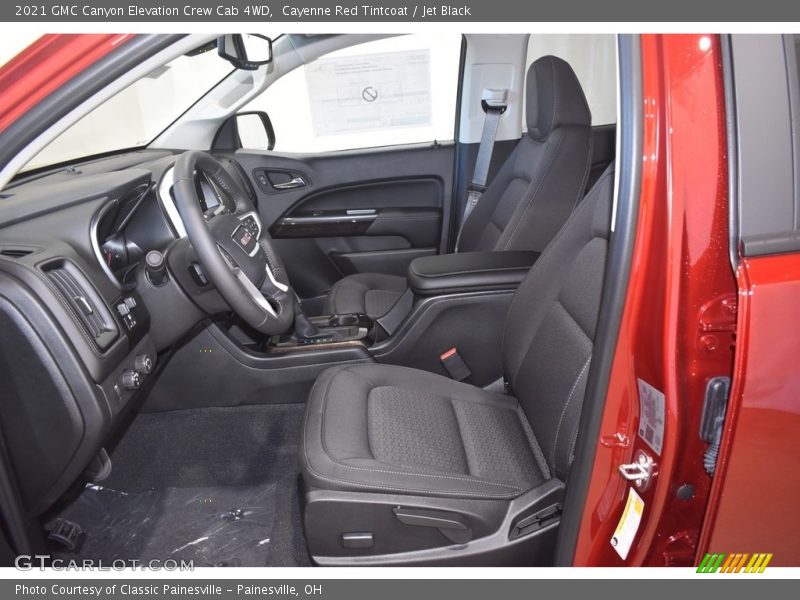 Cayenne Red Tintcoat / Jet Black 2021 GMC Canyon Elevation Crew Cab 4WD