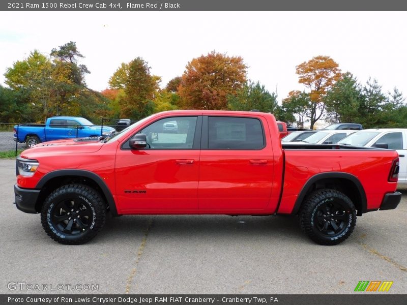  2021 1500 Rebel Crew Cab 4x4 Flame Red