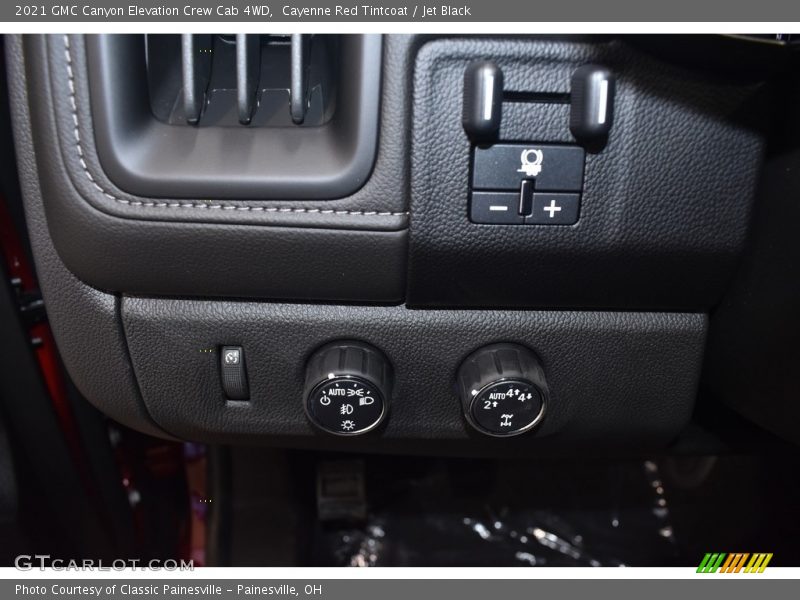 Cayenne Red Tintcoat / Jet Black 2021 GMC Canyon Elevation Crew Cab 4WD