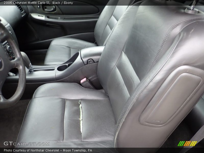 Front Seat of 2006 Monte Carlo SS