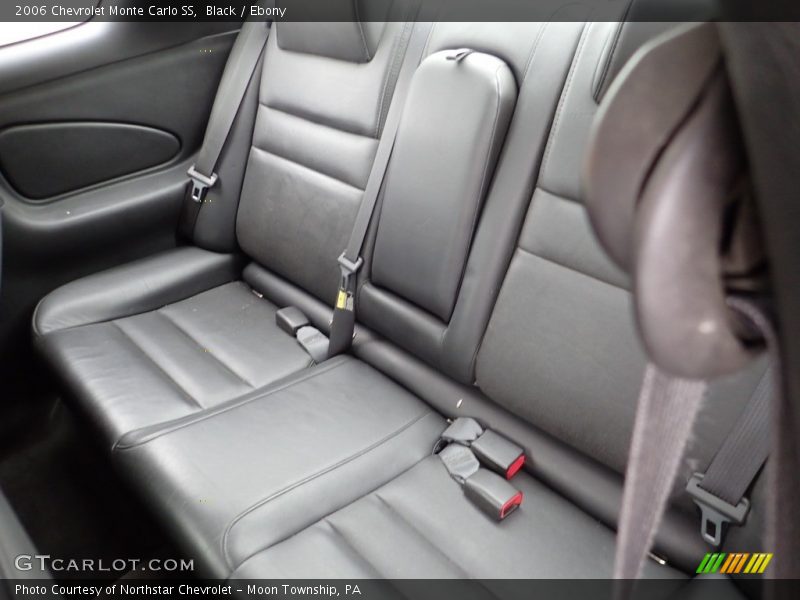 Rear Seat of 2006 Monte Carlo SS