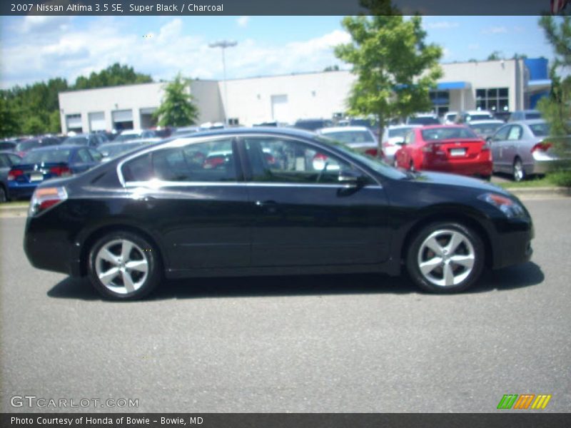 Super Black / Charcoal 2007 Nissan Altima 3.5 SE