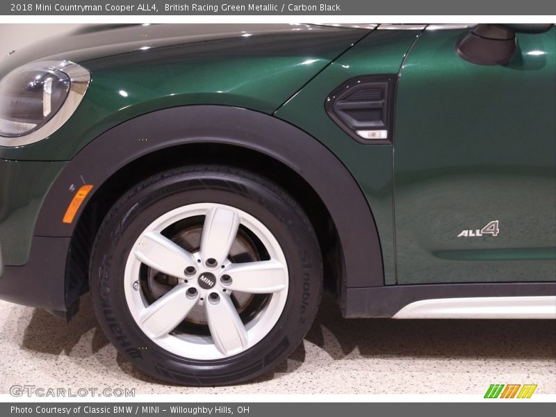 British Racing Green Metallic / Carbon Black 2018 Mini Countryman Cooper ALL4