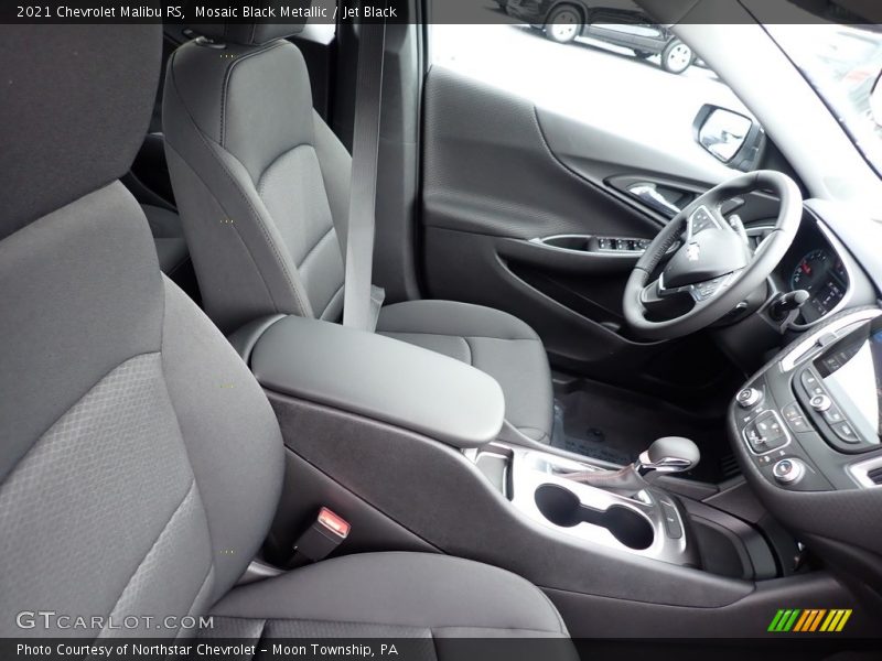 Mosaic Black Metallic / Jet Black 2021 Chevrolet Malibu RS