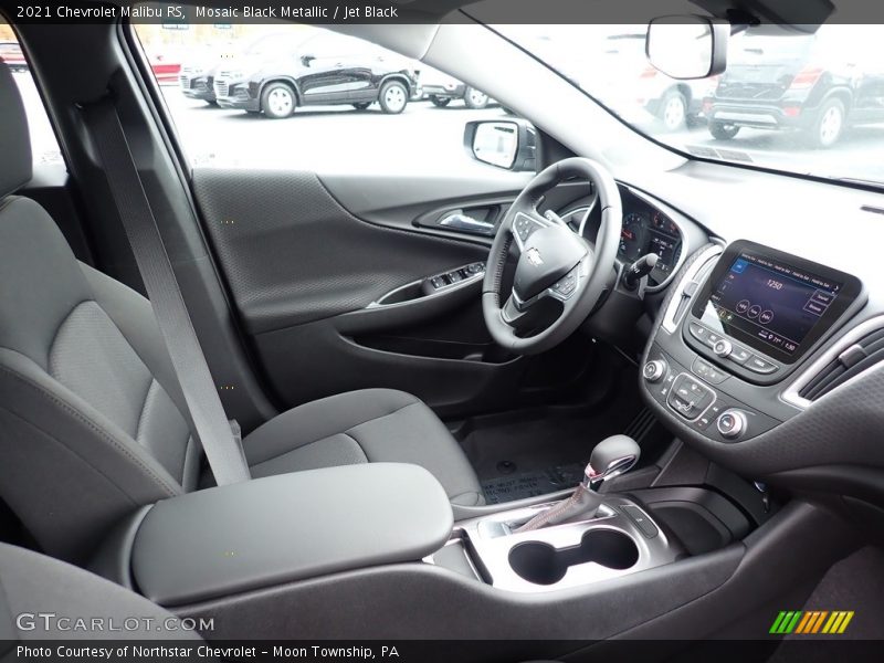 Mosaic Black Metallic / Jet Black 2021 Chevrolet Malibu RS