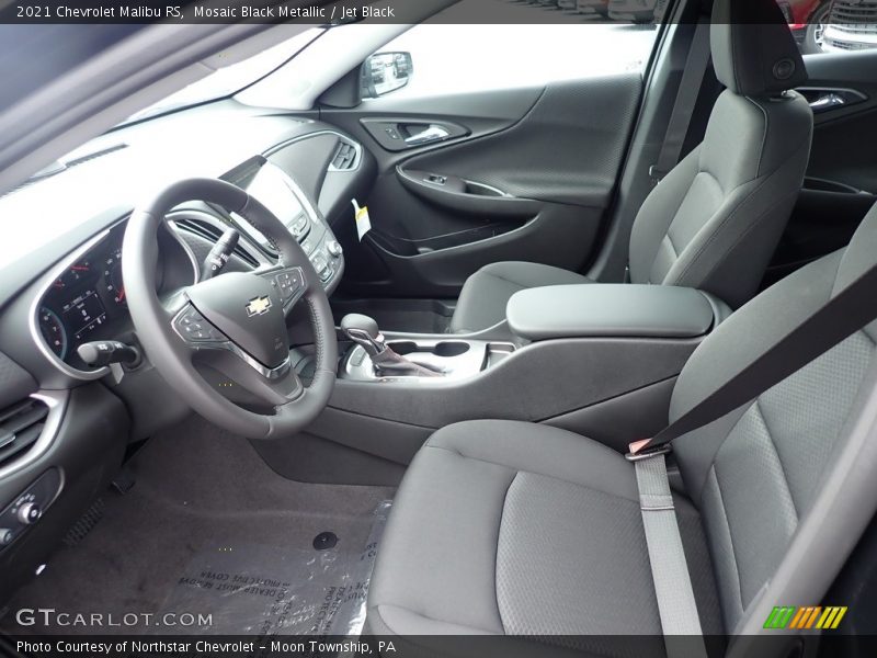  2021 Malibu RS Jet Black Interior