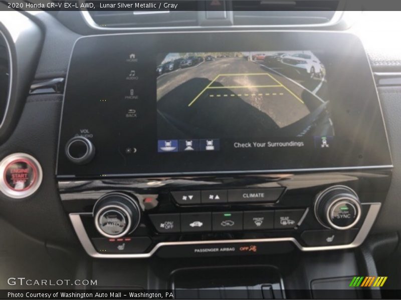 Lunar Silver Metallic / Gray 2020 Honda CR-V EX-L AWD