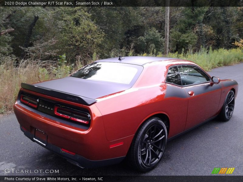Sinamon Stick / Black 2020 Dodge Challenger R/T Scat Pack