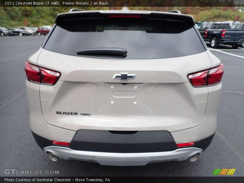 Pewter Metallic / Jet Black 2021 Chevrolet Blazer LT AWD