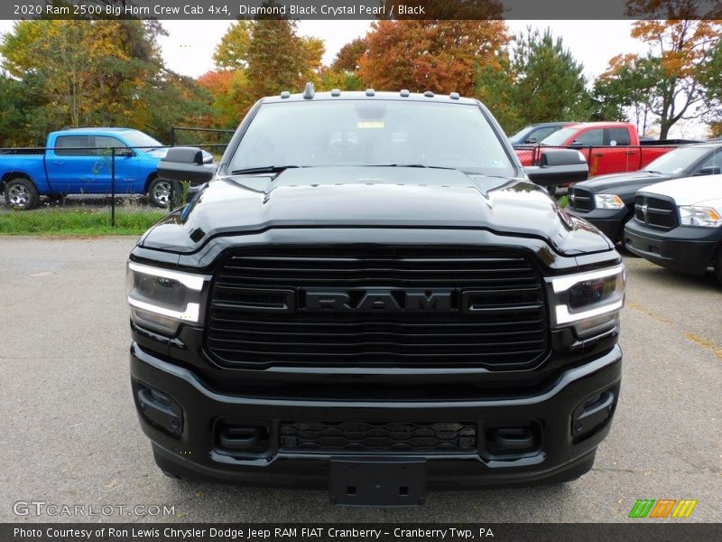 Diamond Black Crystal Pearl / Black 2020 Ram 2500 Big Horn Crew Cab 4x4