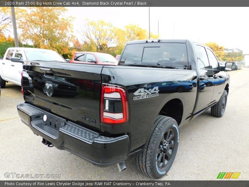 Diamond Black Crystal Pearl / Black 2020 Ram 2500 Big Horn Crew Cab 4x4