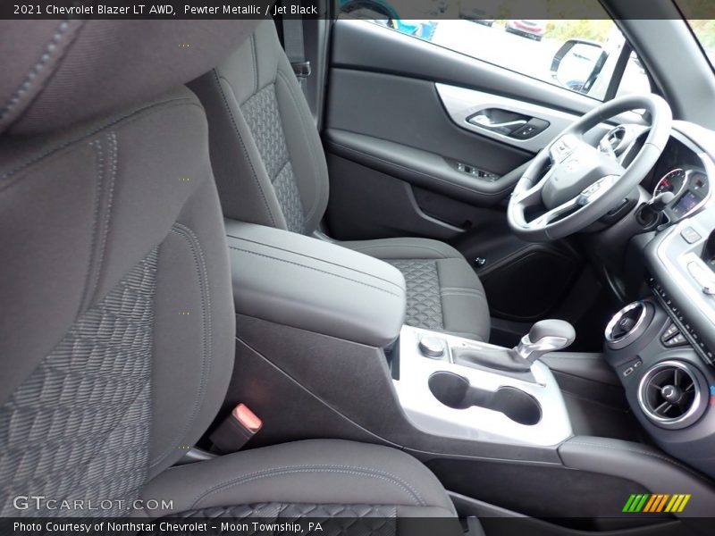 Pewter Metallic / Jet Black 2021 Chevrolet Blazer LT AWD