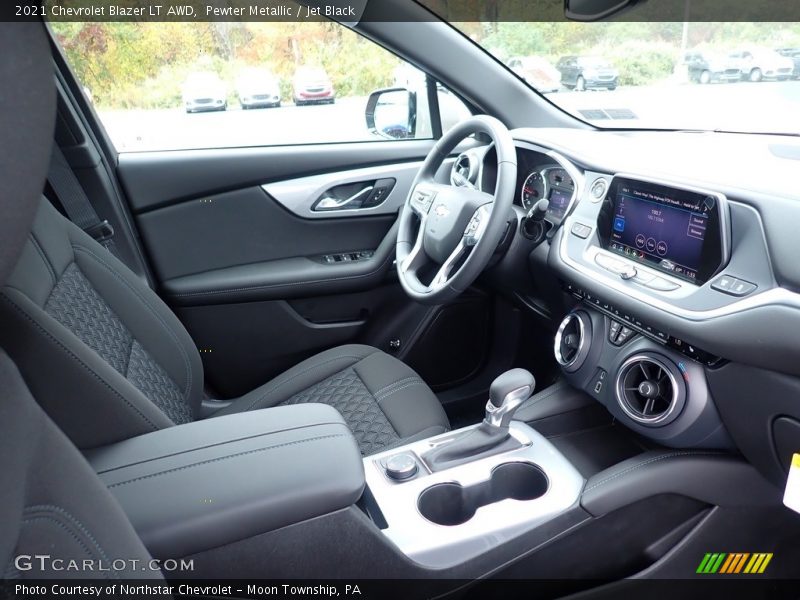 Pewter Metallic / Jet Black 2021 Chevrolet Blazer LT AWD