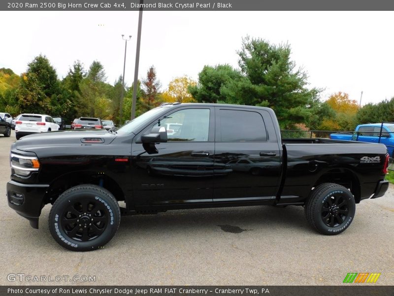 Diamond Black Crystal Pearl / Black 2020 Ram 2500 Big Horn Crew Cab 4x4