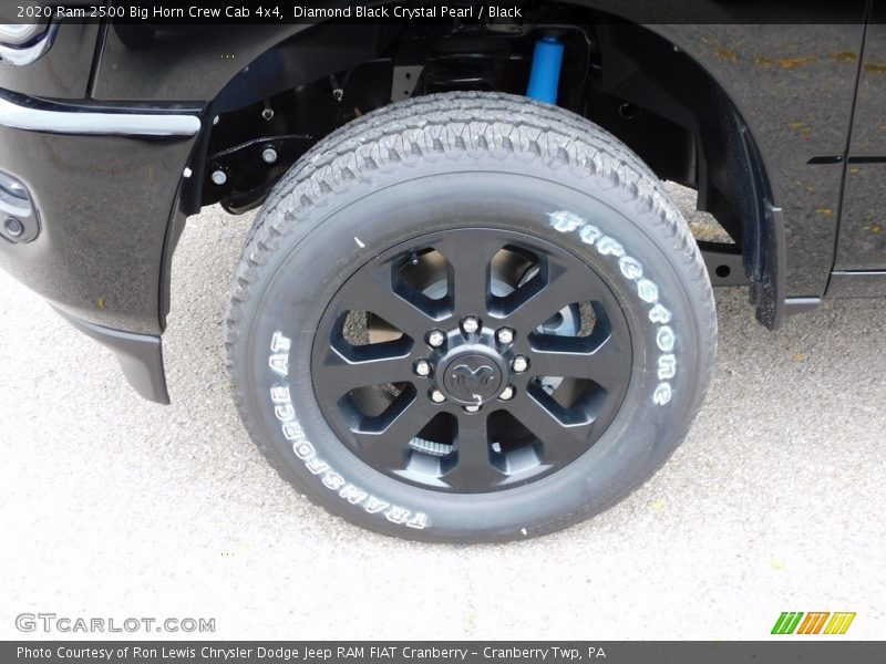 Diamond Black Crystal Pearl / Black 2020 Ram 2500 Big Horn Crew Cab 4x4