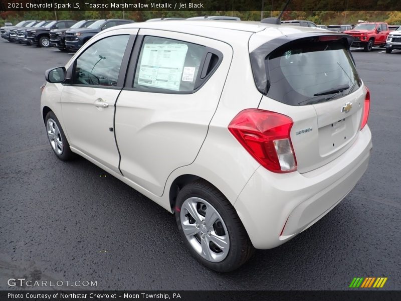 Toasted Marshmallow Metallic / Jet Black 2021 Chevrolet Spark LS