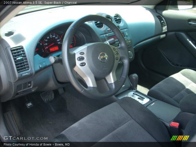 Super Black / Charcoal 2007 Nissan Altima 3.5 SE