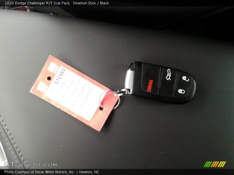 Sinamon Stick / Black 2020 Dodge Challenger R/T Scat Pack