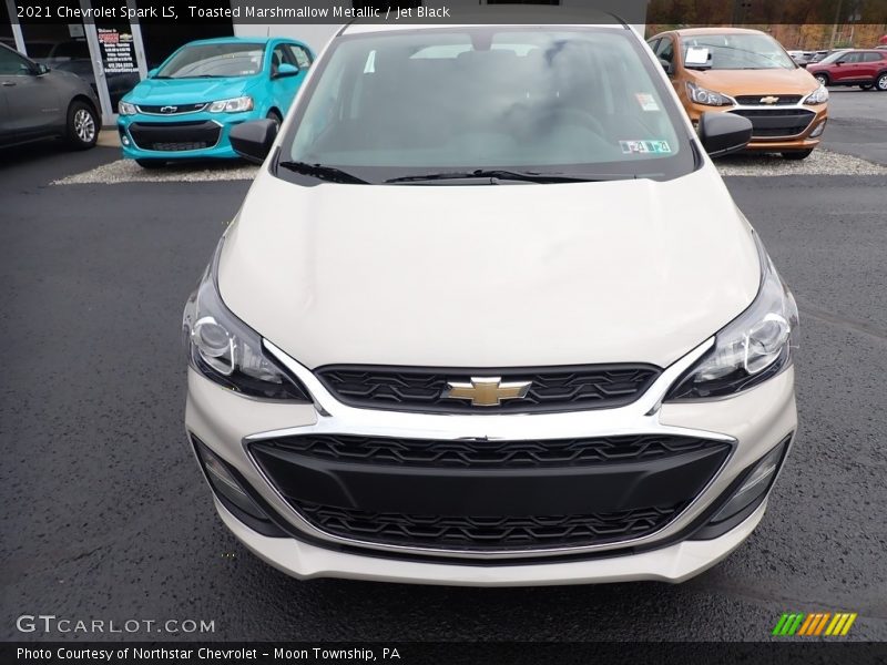 Toasted Marshmallow Metallic / Jet Black 2021 Chevrolet Spark LS