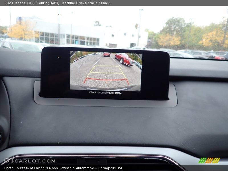 Machine Gray Metallic / Black 2021 Mazda CX-9 Touring AWD