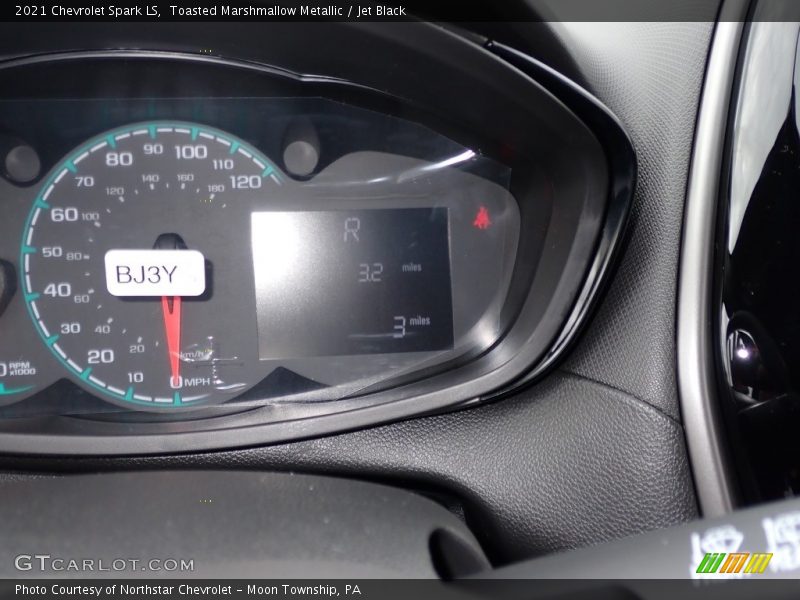 Toasted Marshmallow Metallic / Jet Black 2021 Chevrolet Spark LS