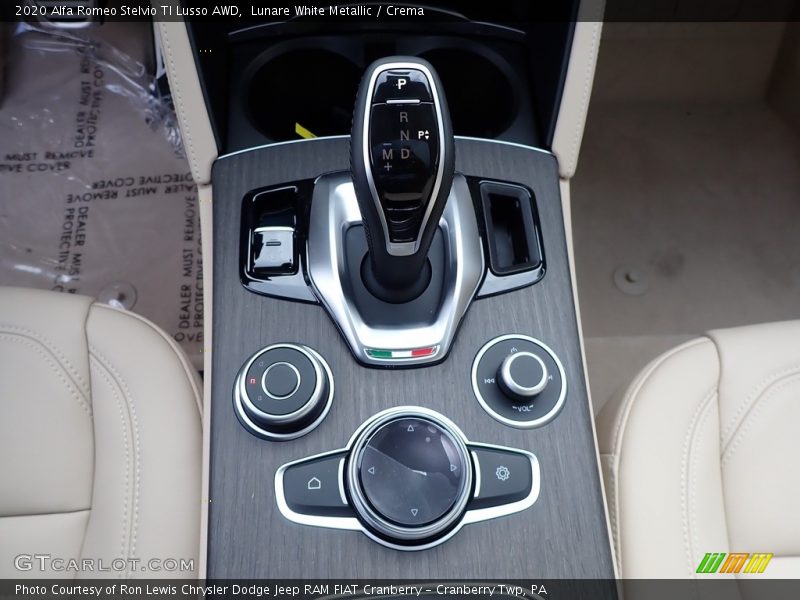  2020 Stelvio TI Lusso AWD 8 Speed Automatic Shifter