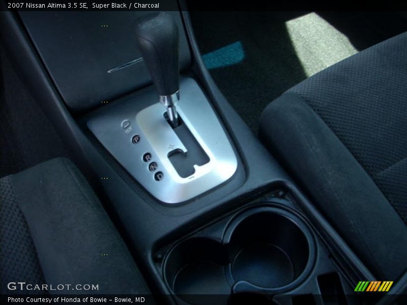 Super Black / Charcoal 2007 Nissan Altima 3.5 SE