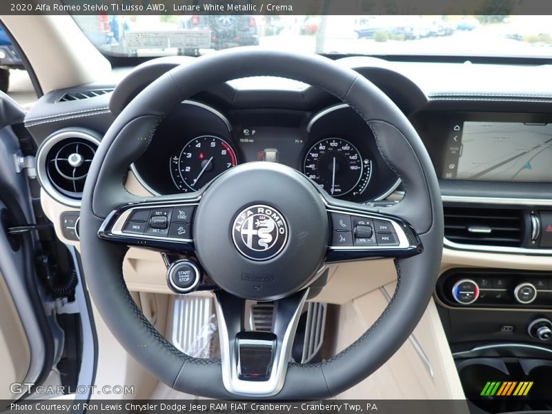  2020 Stelvio TI Lusso AWD Steering Wheel