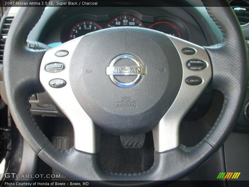 Super Black / Charcoal 2007 Nissan Altima 3.5 SE
