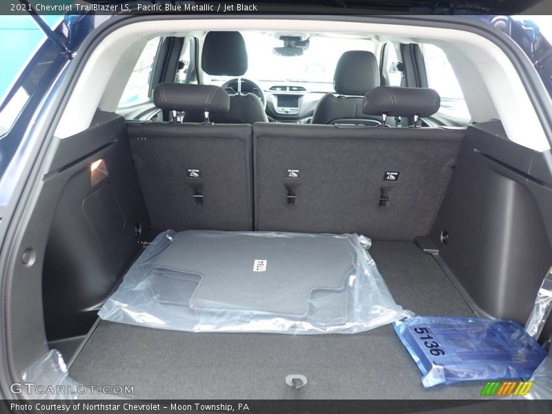 Pacific Blue Metallic / Jet Black 2021 Chevrolet TrailBlazer LS