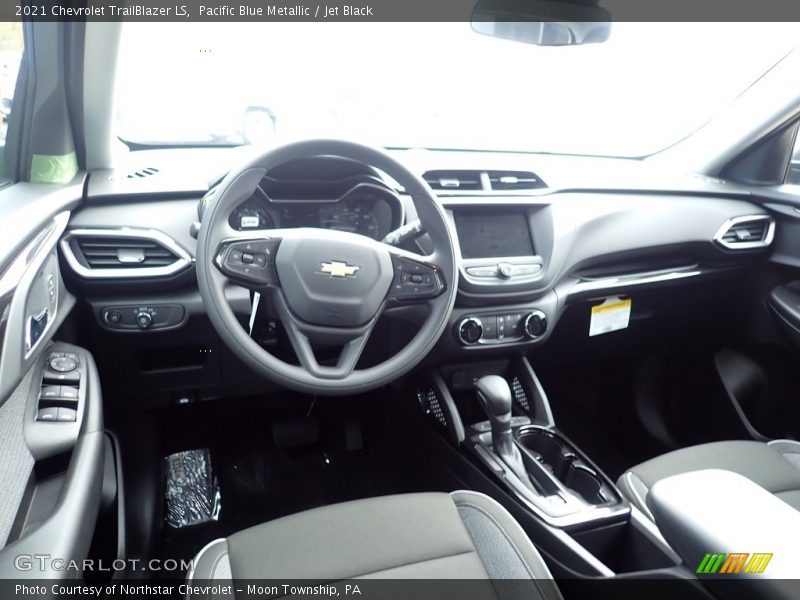 Pacific Blue Metallic / Jet Black 2021 Chevrolet TrailBlazer LS