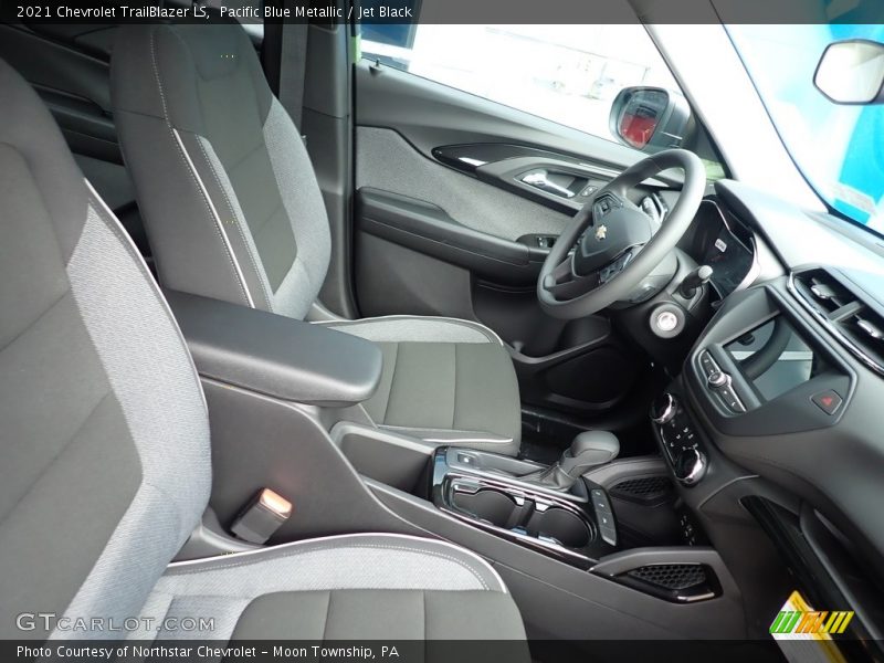 Pacific Blue Metallic / Jet Black 2021 Chevrolet TrailBlazer LS
