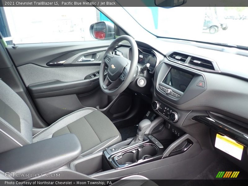 Pacific Blue Metallic / Jet Black 2021 Chevrolet TrailBlazer LS