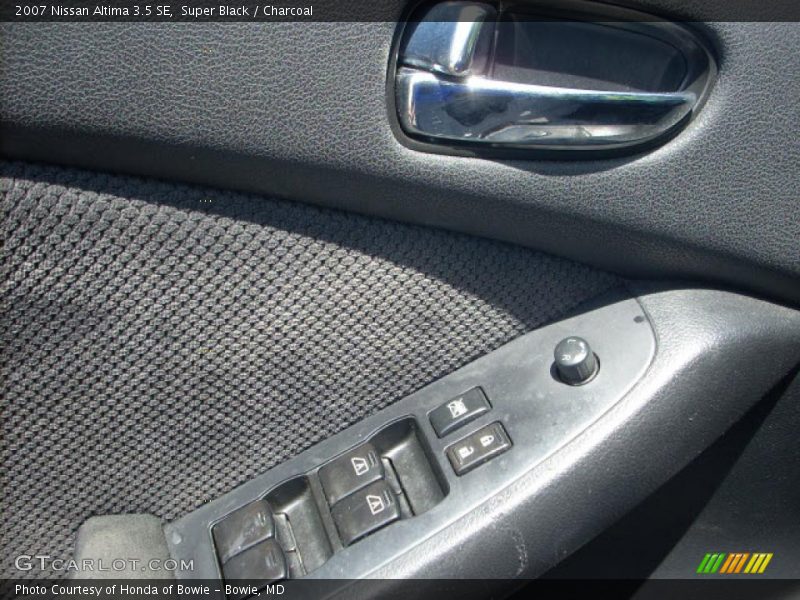 Super Black / Charcoal 2007 Nissan Altima 3.5 SE