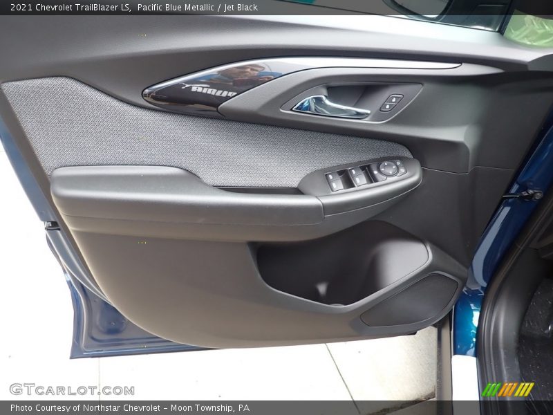 Pacific Blue Metallic / Jet Black 2021 Chevrolet TrailBlazer LS