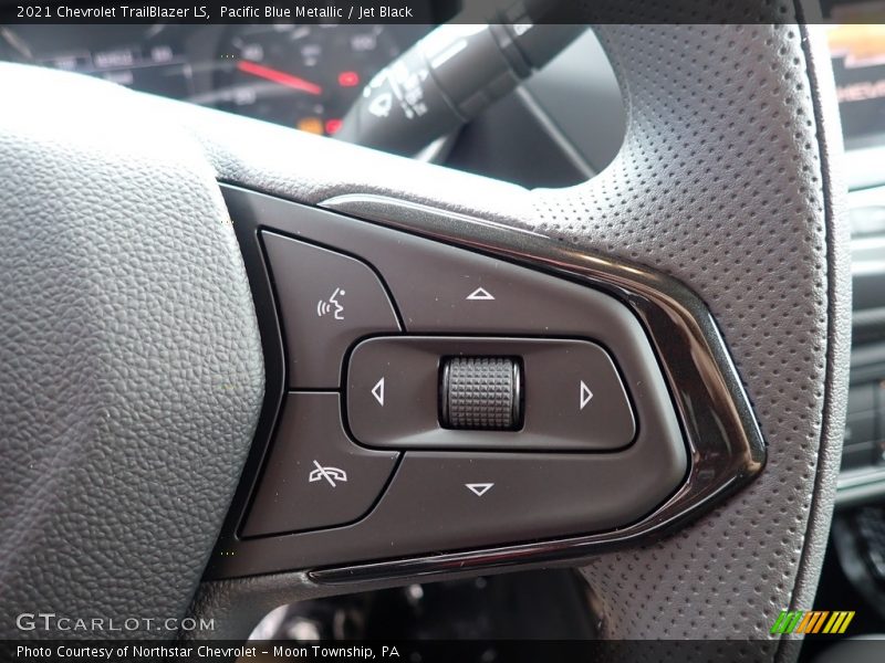 Pacific Blue Metallic / Jet Black 2021 Chevrolet TrailBlazer LS
