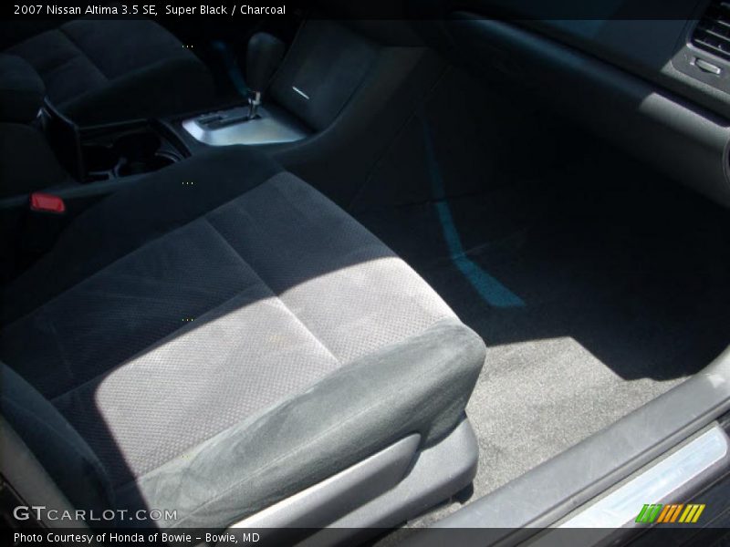 Super Black / Charcoal 2007 Nissan Altima 3.5 SE