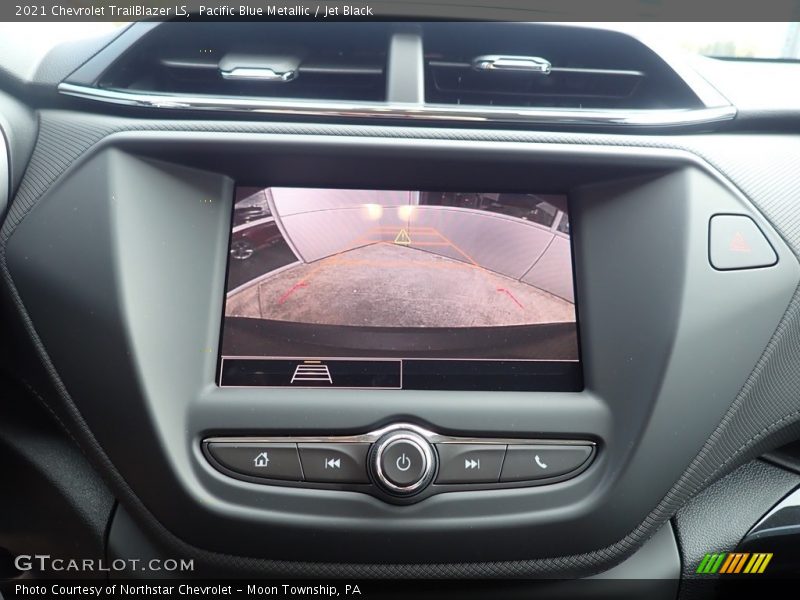 Pacific Blue Metallic / Jet Black 2021 Chevrolet TrailBlazer LS