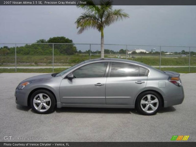 Precision Gray Metallic / Frost 2007 Nissan Altima 3.5 SE